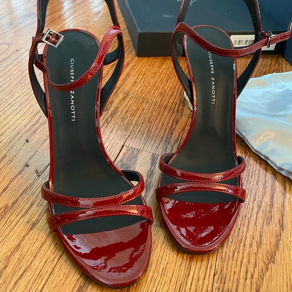 Red Giuseppe Zanotti heels size 37 - Picture 2 of 7